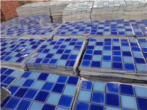 Crystal Glass Mosaic Tiles Swiming Pool