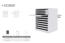 Double Side Drawers Display Cabinets For Tile Sample