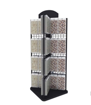 Mosaic Sample Display Rack With Rotatable Style
