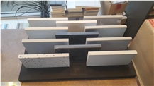 Quartz Table Top Display Rack Display Stand In Showroom