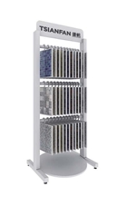 The Display Stand With Wheels That Removeable
