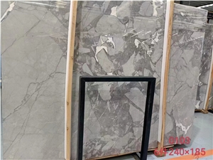 China Light  Grey Marble Polished Big Slabs