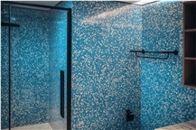 Artificial Stone Terrazzo Big Slab For Bathroom Wall