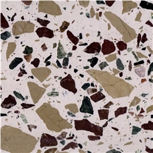 Hot Sell Factory Price High Quality Brown Terrazzo Slab