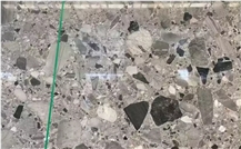 Natural Ceppo Di Gre Grey Conglomerate For Flooring Slabs