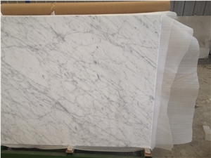 ACM Backed Natural White Marble