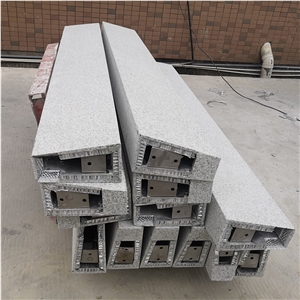 Ice Sapphire Granite Backed Aluminum Honeycomb Panels