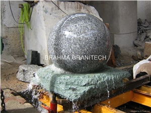 Granite Fountains, Round Granite Fountain, Fountain Ball