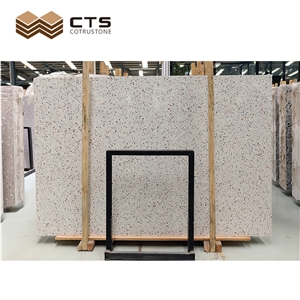 Terrazzo Stone Slab Tile Customized Size For Flooring Wall