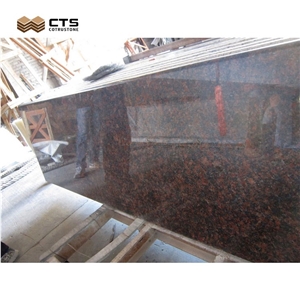 India Brown Granite Natural Tile Modern Style Customized