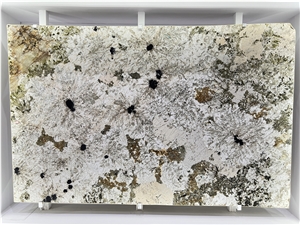 Alpinus Black Crystal Granite Slabs Tiles