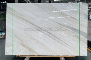 Polished Bianco Athena Earl White Marble Slabs