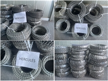 Rubberized Diamond Wires For Granite Quarry,Cutting Tools