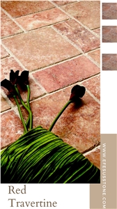Red Travertine Selections