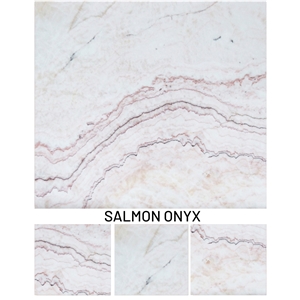 White Onyx - Salmon Onyx