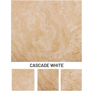 White Travertine - Cascade White