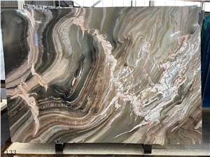 Norway Brown Marble Slab In China Stone Market