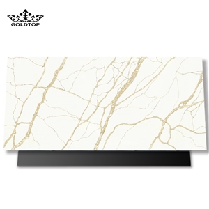 Artificial Quartz Calacatta Gold Marble Tiles Price