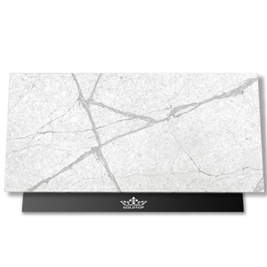 Artificial Stone Bird White Quartz Slabs For Kichen