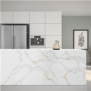 Bookmatch 5058 Calacatta Ocean Artificial Quartz Stone