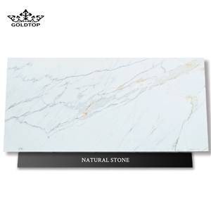 Goldtop Stone OEM/ODM Calacatta Gold Marble Big Slab