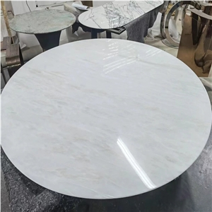 Natural Stone Polished Cary Ice Marble Surface Slab