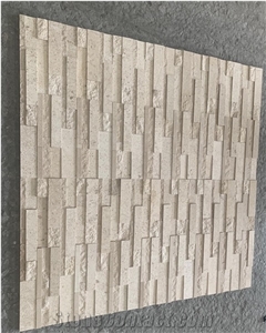 Beige Limestone Stone Veneer Wall Panels