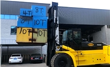 BENE 42Ton 45Ton Granite Blocks 45 Ton Marble Blocks Forklift For Sale