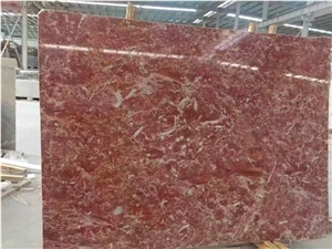 Athens Red Marble Slab