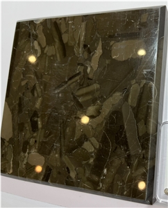 CHINA NEW SPECIAL DARK BROWN MARBLE TILES POLISH