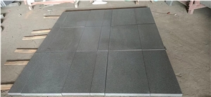 Hig Quality Brushed Black Granite Tiles For Wall Floor