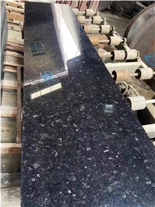 Hot Angola Black Granite Slab Cheap Price