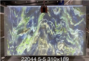 HOT CHEAP Blue Sky Marble Slab For Wall