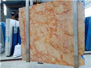 HOT Gold Beige Marble Slab For Wall