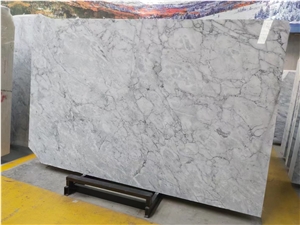 Hot White Marble Slab For Villar Wall