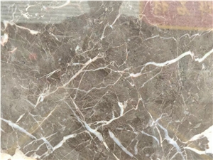 New Light Brown Grey Marble Large Slab For Wall Floor