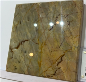 New Special Beige Gold Marble Tiles Polish