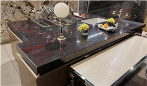 Nice Luxury Iron Red Granite Kitchen Countertop