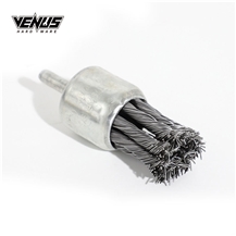 Knotted Stainless Steel Wire End Brush