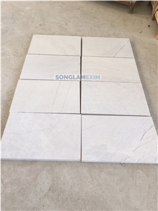 Milky White Marble Sanded Pavers