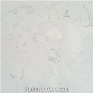 Carrara White Highly Imtimated Artificial Marble Grey