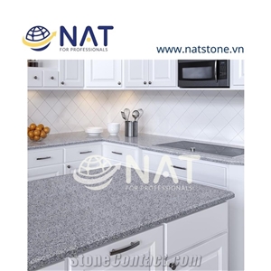 G603 Vietnam White Granite Forest White Kitchen Countertop