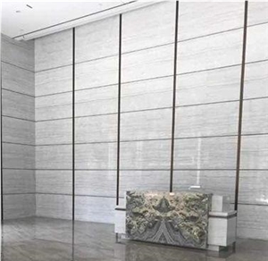 Chinese Grey Travertine Slabs Tiles For Wall