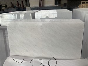 Crystal White Marble Slabs&Tiles With Various Sizes Grade A