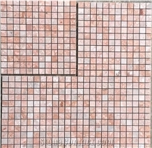 Pink Stone Mosaic Tiles - Marble Stone