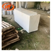 White Marble Blocks From Own Company - Hot Discount