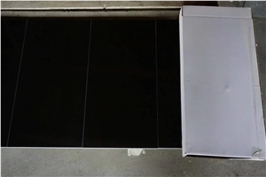 Black Granite Floor Tiles Shanxi Black Stone Backsplash Tile
