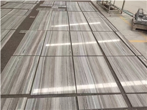 Crystal Wood Vein Marble Floor Tiles For Kitchen & Bathroom