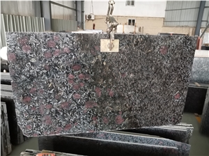 Exotic Granite Slabs Stone Night Rose Slab For Floor Tiles