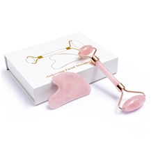 Jade Scraping Board And Face And Neck Massage Jade Roller